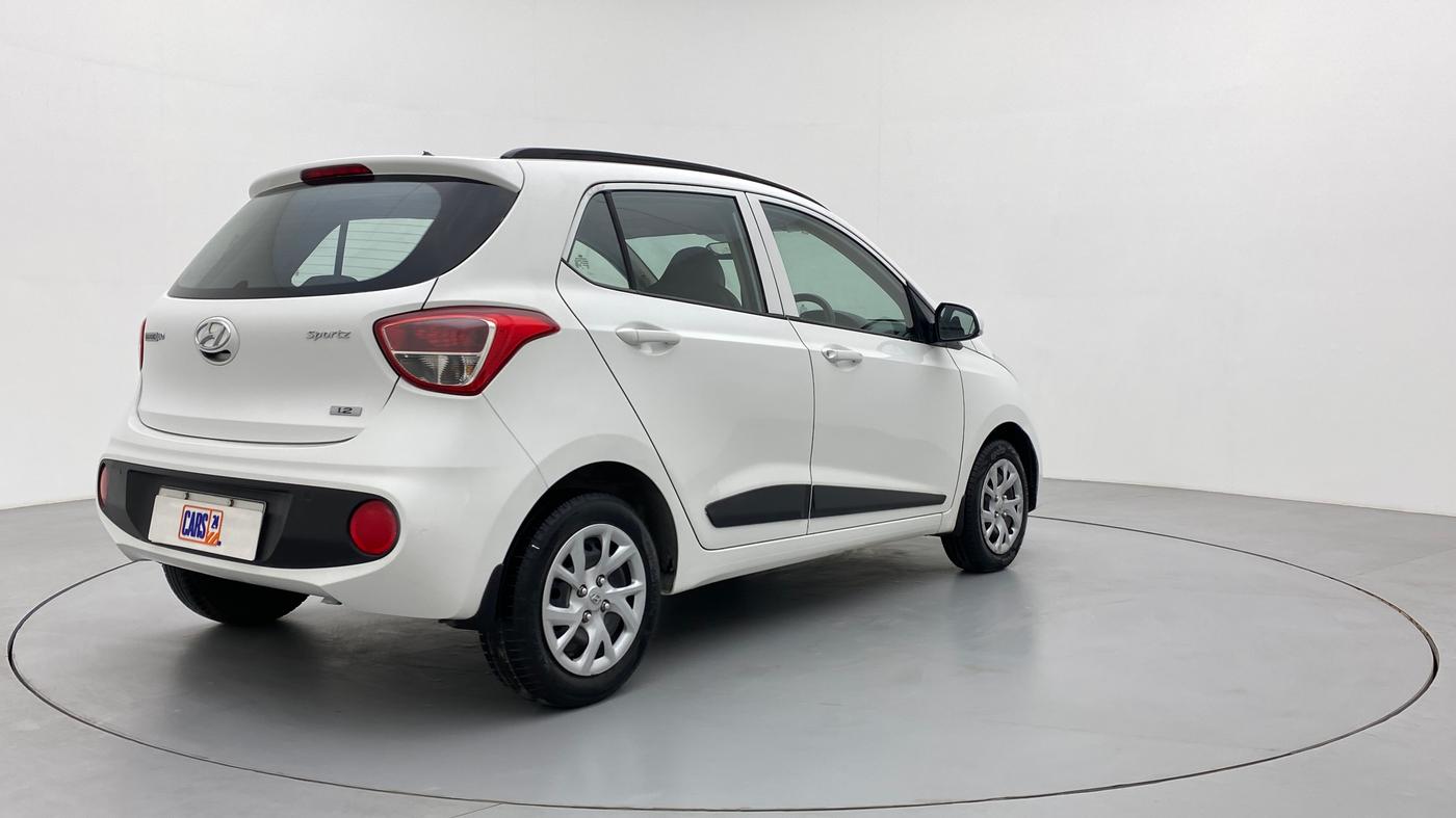 2017 Hyundai Grand i10 Sportz(O) 1.2 MT, Petrol, Manual, 30,600 km, Right Back Diagonal