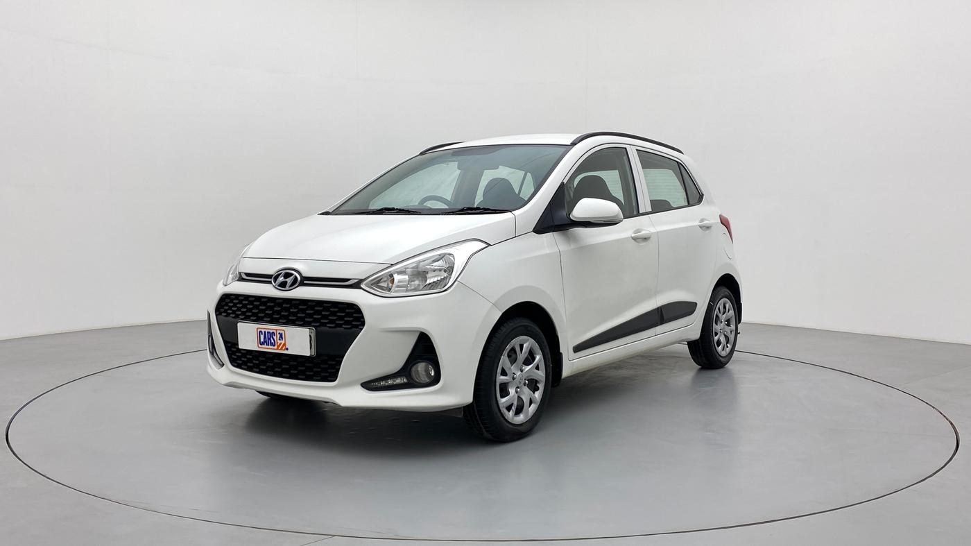 2017 Hyundai Grand i10 Sportz(O) 1.2 MT, Petrol, Manual, 30,600 km, Left Front Diagonal