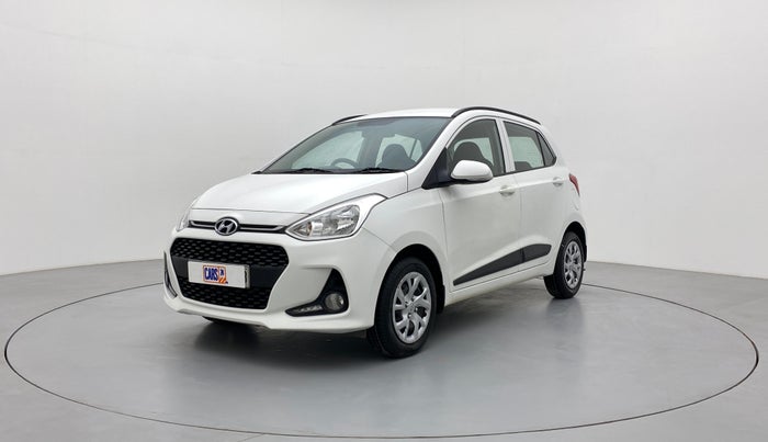 2017 Hyundai Grand i10 Sportz(O) 1.2 MT, Petrol, Manual, 30,600 km, Left Front Diagonal