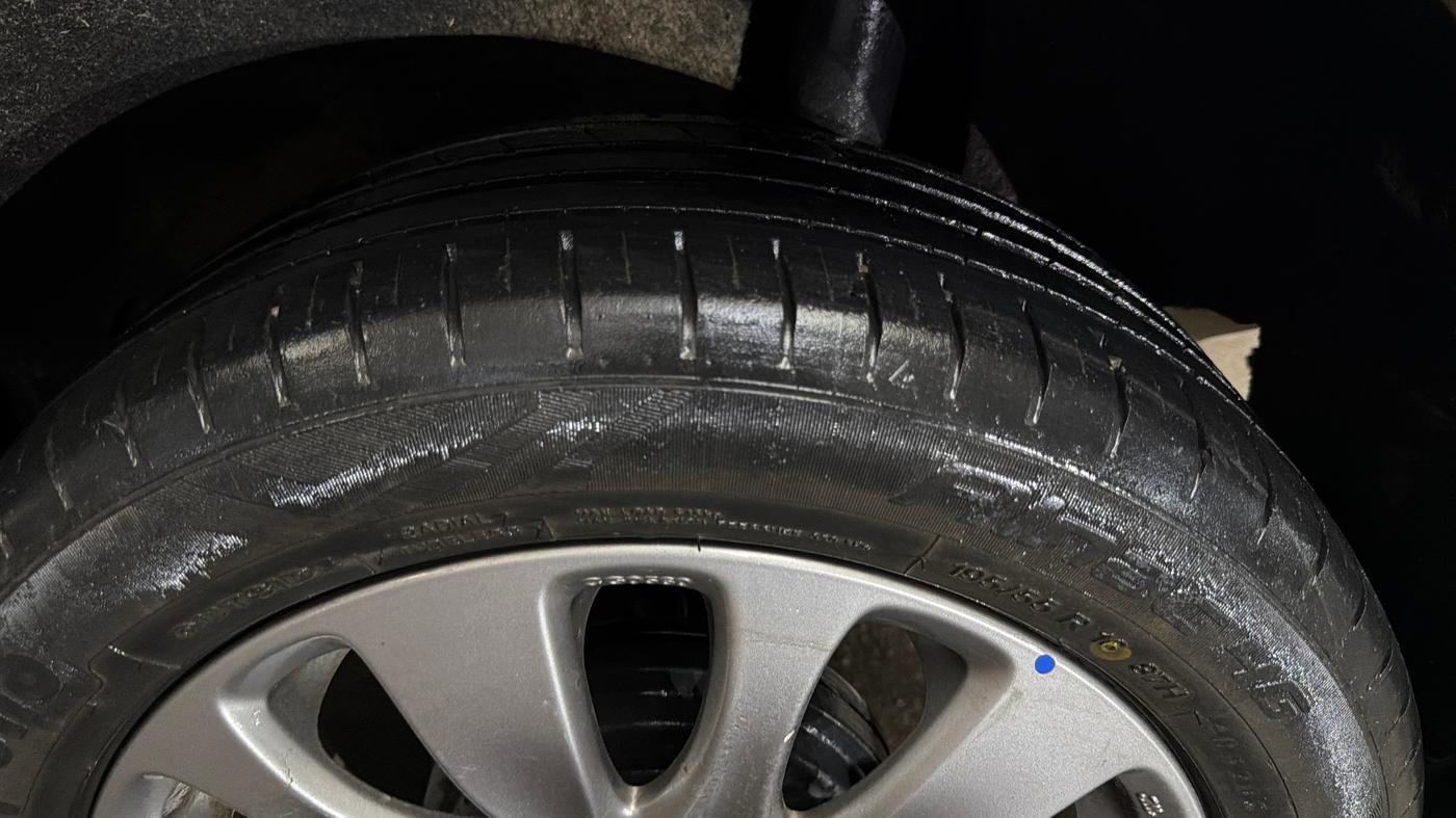 2018 Maruti Baleno ZETA CVT PETROL 1.2, Petrol, Automatic, 42,753 km, Left Rear Tyre Tread