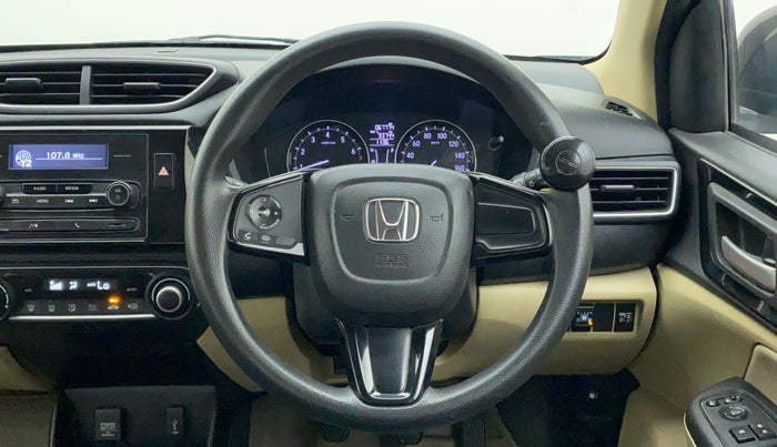 2019 Honda Amaze 1.2L I-VTEC V, CNG, Manual, 67,773 km, Steering Wheel Close Up