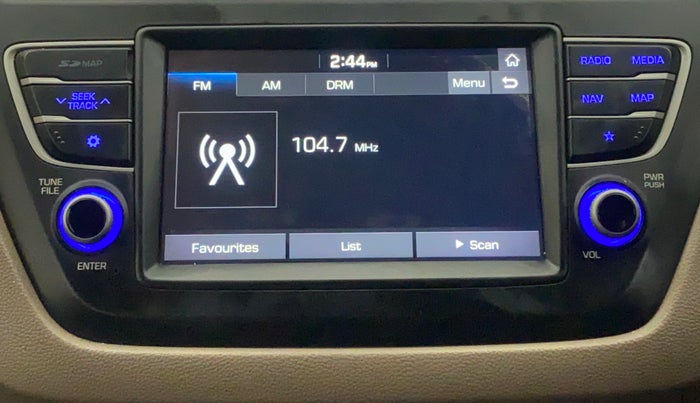2019 Hyundai Elite i20 SPORTZ PLUS  1.2 CVT, Petrol, Automatic, 35,902 km, Infotainment System