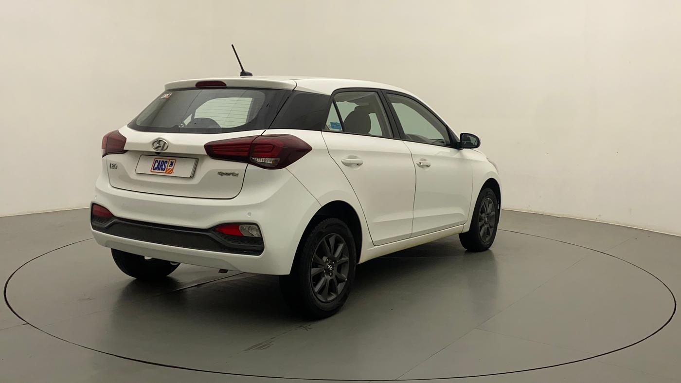 2019 Hyundai Elite i20 SPORTZ PLUS  1.2 CVT, Petrol, Automatic, 35,902 km, Right Back Diagonal