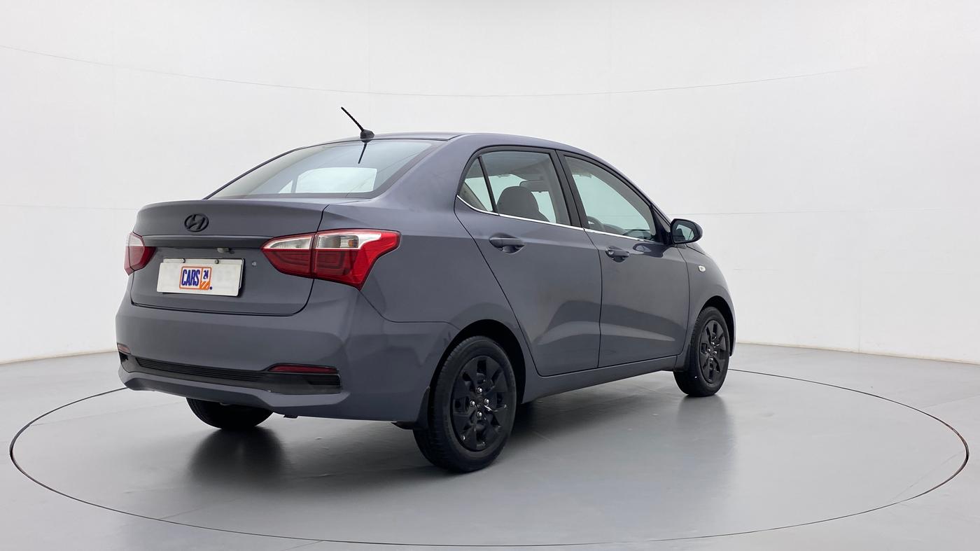 2017 Hyundai Xcent E PLUS, Petrol, Manual, 25,559 km, Right Back Diagonal
