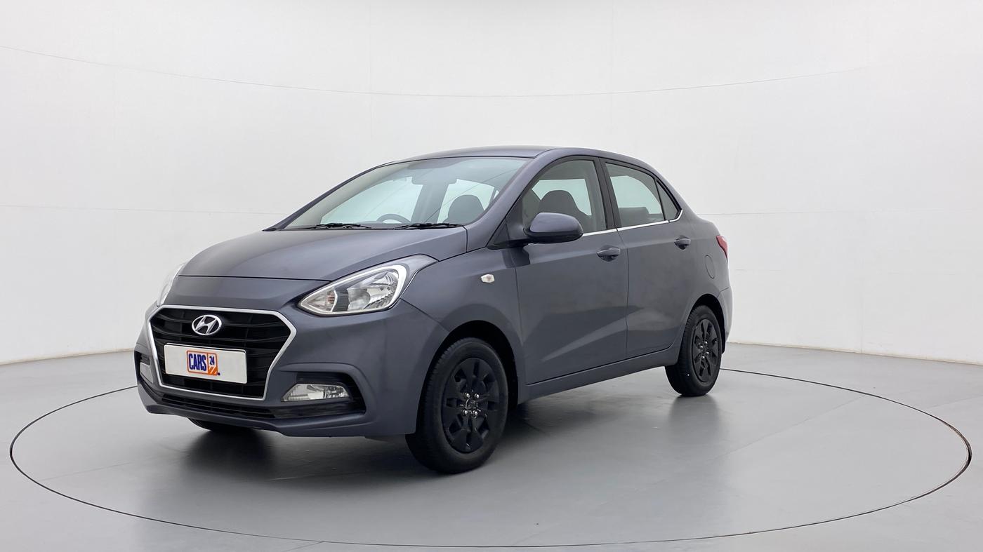 2017 Hyundai Xcent E PLUS, Petrol, Manual, 25,559 km, Left Front Diagonal