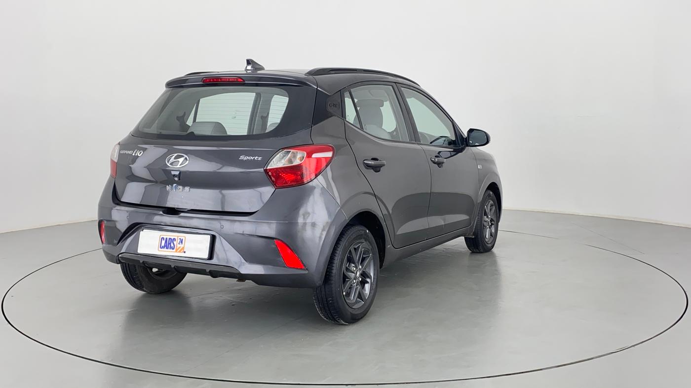 2019 Hyundai GRAND I10 NIOS SPORTZ 1.2 AT, Petrol, Automatic, 21,008 km, Right Back Diagonal