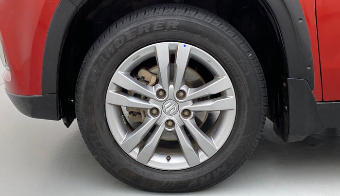 2018 Maruti Vitara Brezza ZDI PLUS DUAL TONE, Diesel, Manual, 88,493 km, Left Front Wheel