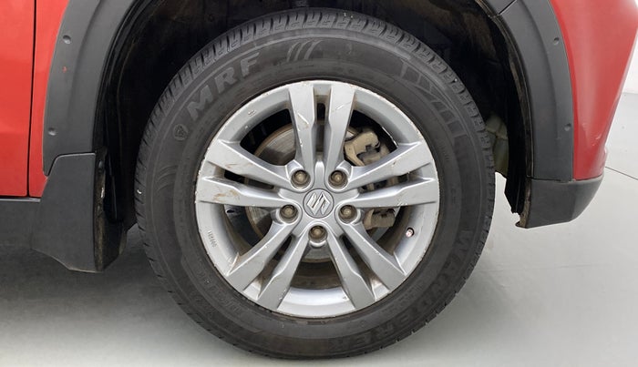 2018 Maruti Vitara Brezza ZDI PLUS DUAL TONE, Diesel, Manual, 88,493 km, Right Front Wheel