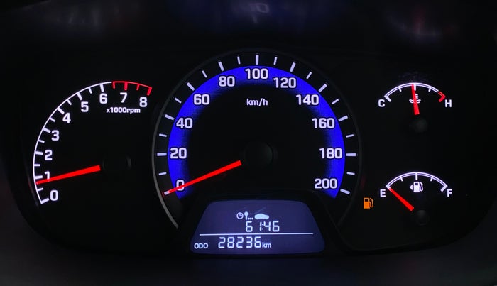 2019 Hyundai Xcent S 1.2, Petrol, Manual, 28,232 km, Odometer Image