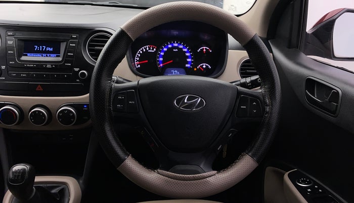 2019 Hyundai Xcent S 1.2, Petrol, Manual, 28,232 km, Steering Wheel Close Up
