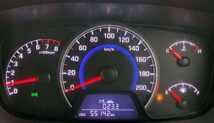 2015 Hyundai Grand i10 ASTA 1.2 (O) VTVT, Petrol, Manual, 55,142 km, Odometer Image