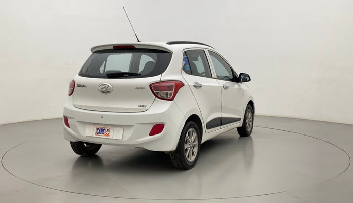 2015 Hyundai Grand i10 ASTA 1.2 (O) VTVT, Petrol, Manual, 55,142 km, Right Back Diagonal
