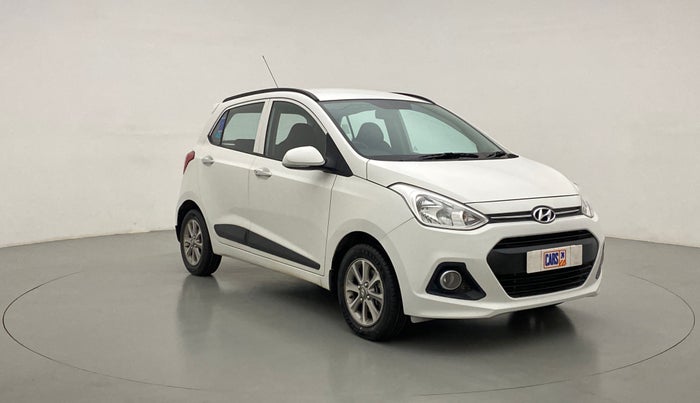 2015 Hyundai Grand i10 ASTA 1.2 (O) VTVT, Petrol, Manual, 55,142 km, Right Front Diagonal