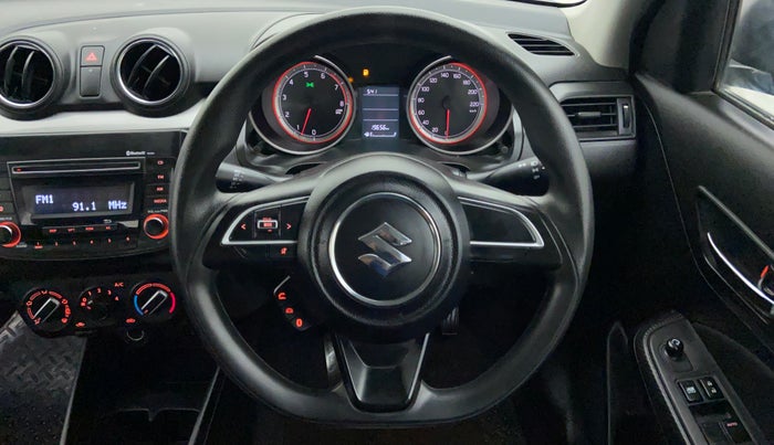 2019 Maruti Swift VXI, Petrol, Manual, 19,656 km, Steering Wheel Close Up