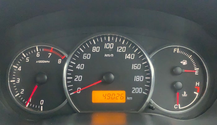 2010 Maruti Swift VXI D, Petrol, Manual, 49,115 km, Odometer Image