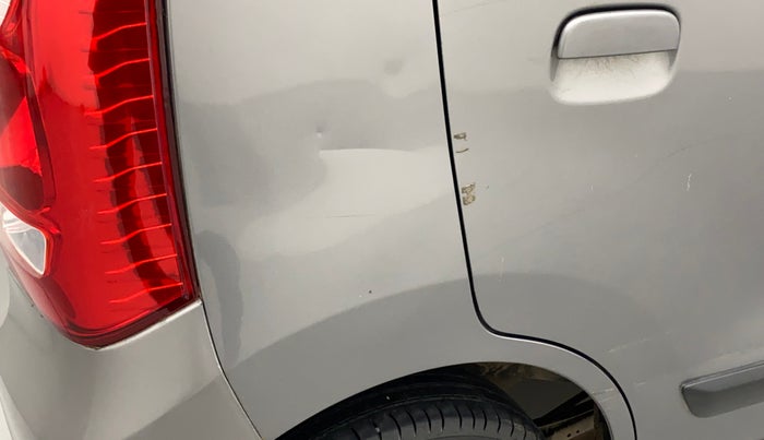 2018 Maruti Wagon R 1.0 LXI CNG, CNG, Manual, 78,642 km, Right quarter panel - Minor scratches
