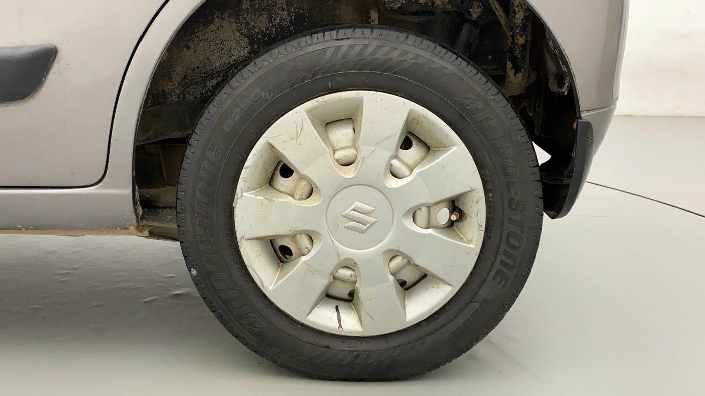 2018 Maruti Wagon R 1.0 LXI CNG, CNG, Manual, 78,642 km, Left Rear Wheel