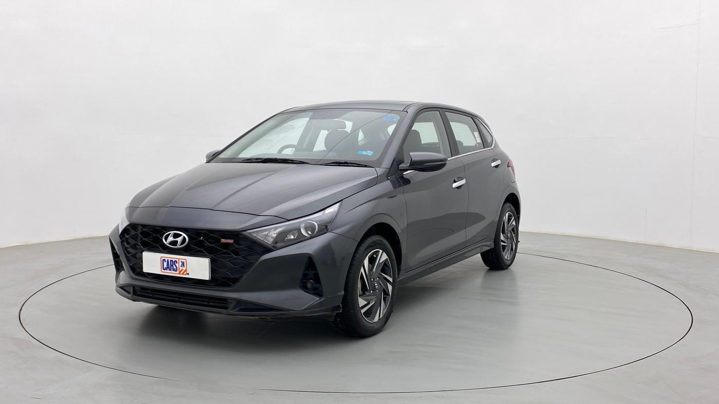 2020 Hyundai NEW I20 ASTA (O) 1.0 TURBO GDI DCT, Petrol, Automatic, 28,190 km, Left Front Diagonal