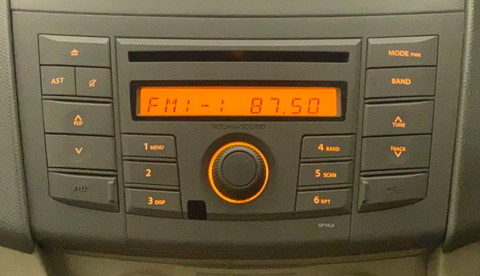 2013 Maruti Ertiga VXI, Petrol, Manual, 49,057 km, Infotainment System