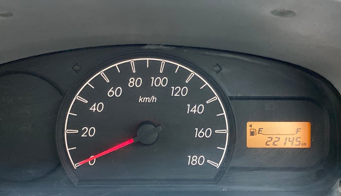 2012 Maruti Alto LXI, Petrol, Manual, 22,145 km, Odometer Image