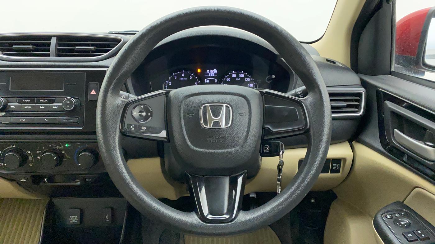 2019 Honda Amaze 1.2L I-VTEC S, Petrol, Manual, 12,256 km, Steering Wheel Close Up