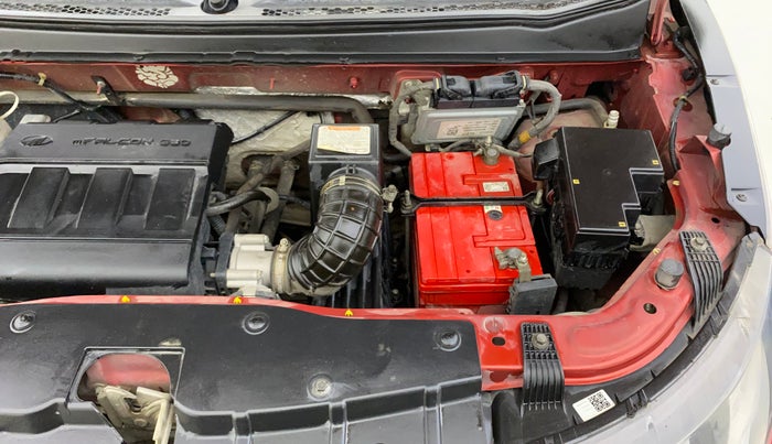 2016 Mahindra Kuv100 K8 6 STR, Petrol, Manual, 38,570 km, Engine View - Left