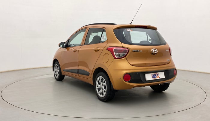 2017 Hyundai Grand i10 SPORTZ (O) 1.2 KAPPA VTVT, Petrol, Manual, 67,154 km, Left Back Diagonal