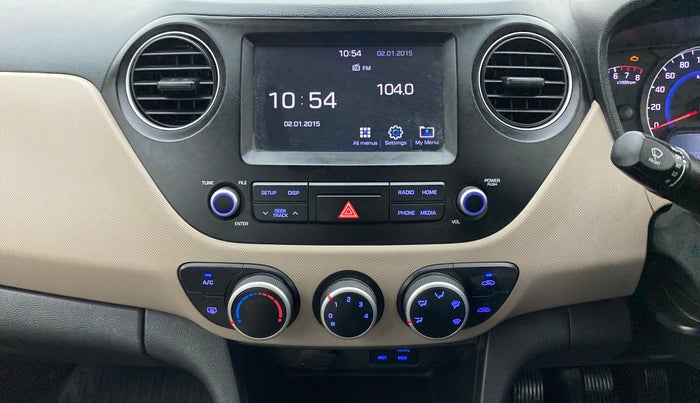2017 Hyundai Grand i10 SPORTZ (O) 1.2 KAPPA VTVT, Petrol, Manual, 67,154 km, Air Conditioner