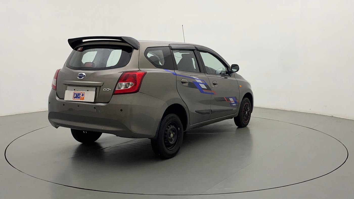 2018 Datsun Go Plus T, Petrol, Manual, 31,316 km, Right Back Diagonal
