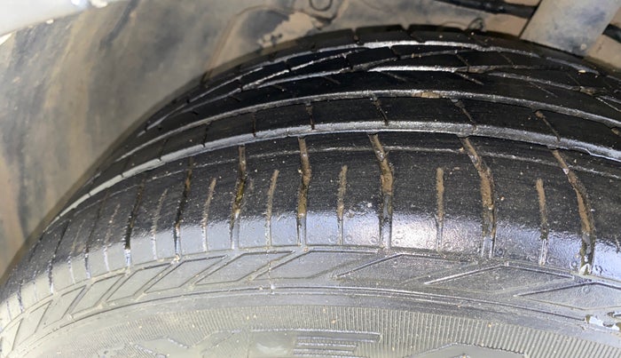 2019 Tata NEXON XZA PLUS PETROL, Petrol, Automatic, 22,025 km, Left Front Tyre Tread