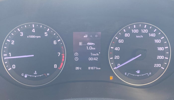 2016 Hyundai i20 Active 1.2 SX, Petrol, Manual, 81,670 km, Odometer Image