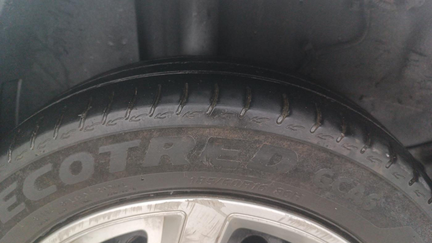 2024 Tata ALTROZ XM Plus (S) Diesel, Diesel, Manual, 45,880 km, Right Rear Tyre Tread