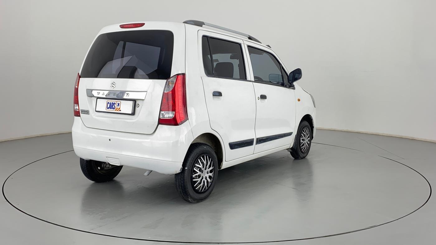 2018 Maruti Wagon R 1.0 LXI CNG, CNG, Manual, 86,869 km, Right Back Diagonal