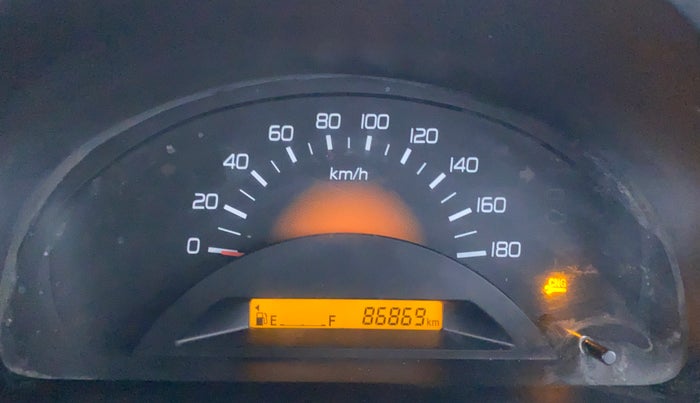 2018 Maruti Wagon R 1.0 LXI CNG, CNG, Manual, 86,869 km, Odometer Image
