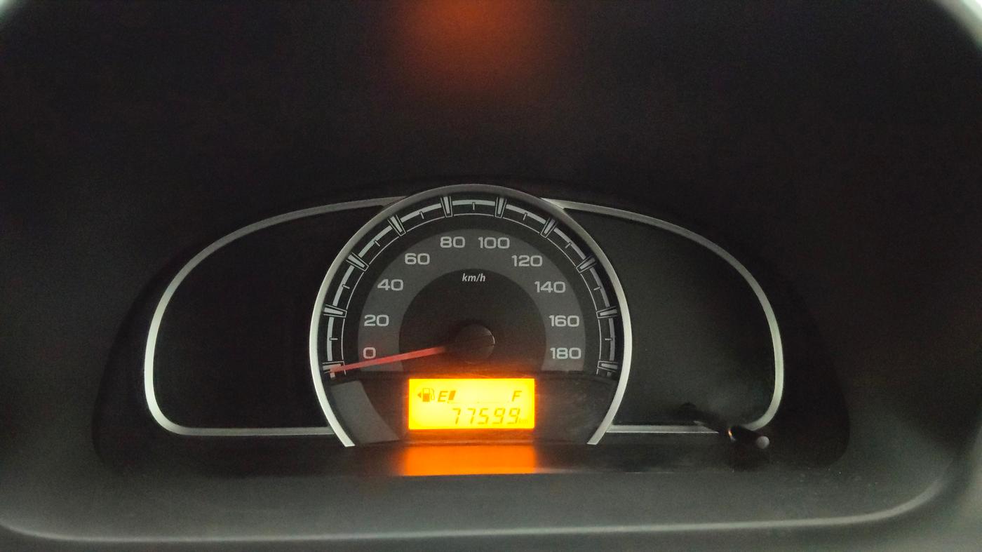 2018 Maruti Alto 800 VXI O, Petrol, Manual, 77,579 km, Odometer Image