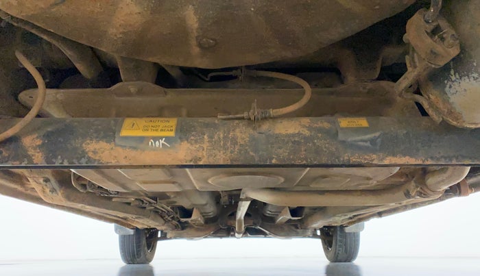 2017 Tata Bolt XM QUADRAJET, Diesel, Manual, 1,05,437 km, Rear Underbody