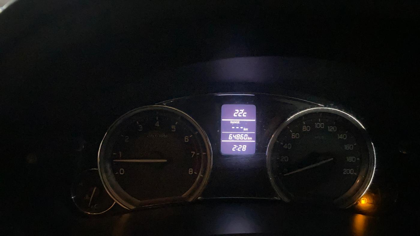 2017 Maruti Ciaz ZXI+, Petrol, Manual, 64,770 km, Odometer Image
