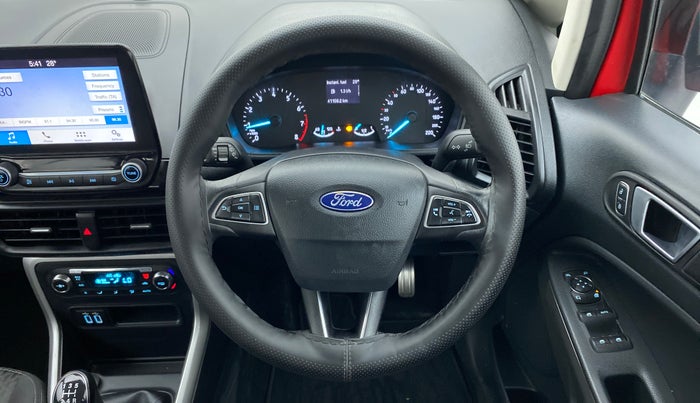 2018 Ford Ecosport TITANIUM 1.5L PETROL, Petrol, Manual, 41,108 km, Steering Wheel Close Up