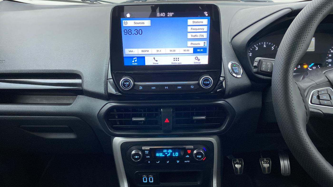 2018 Ford Ecosport TITANIUM 1.5L PETROL, Petrol, Manual, 41,108 km, Air Conditioner