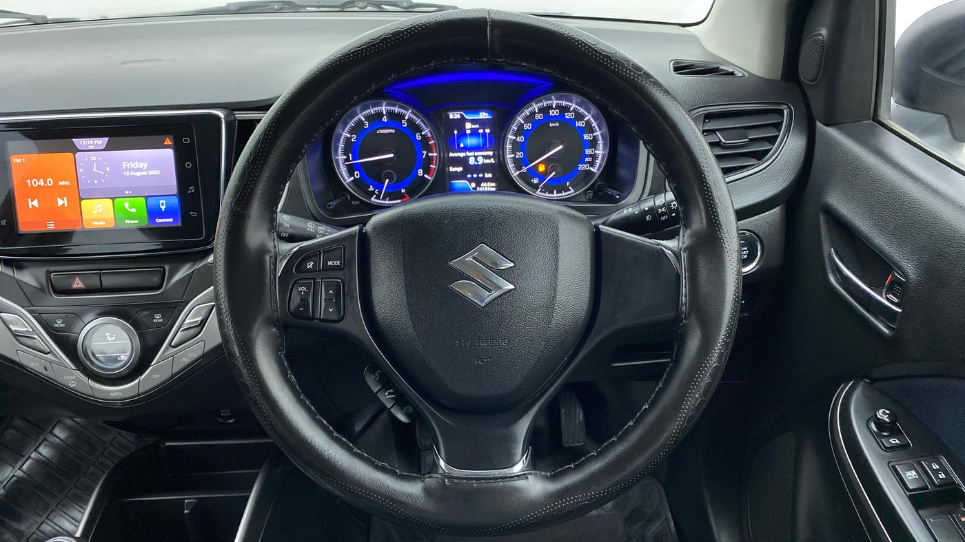 2020 Maruti Baleno ZETA 1.2 K12, Petrol, Manual, 24,204 km, Steering Wheel Close Up