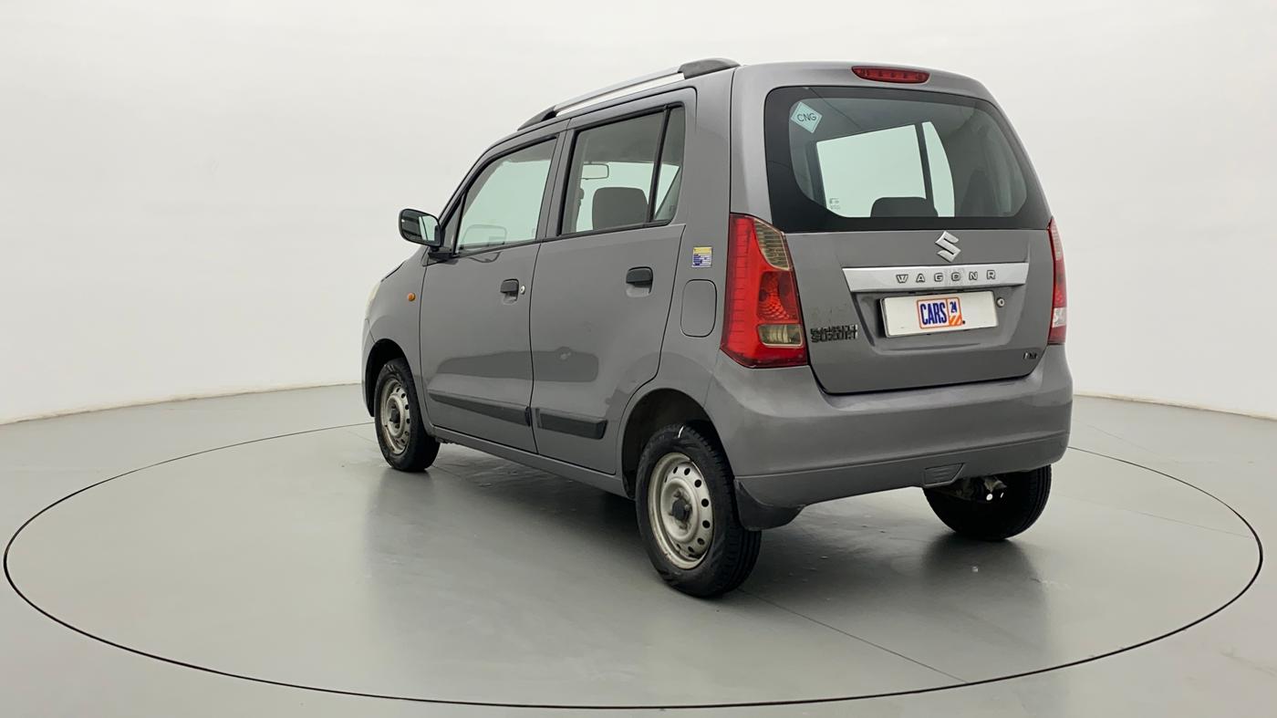 2013 Maruti Wagon R 1.0 LXI CNG, CNG, Manual, 89,673 km, Left Back Diagonal