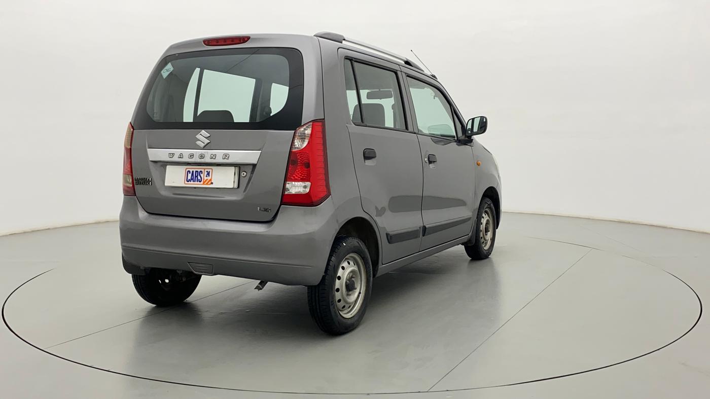 2013 Maruti Wagon R 1.0 LXI CNG, CNG, Manual, 89,673 km, Right Back Diagonal