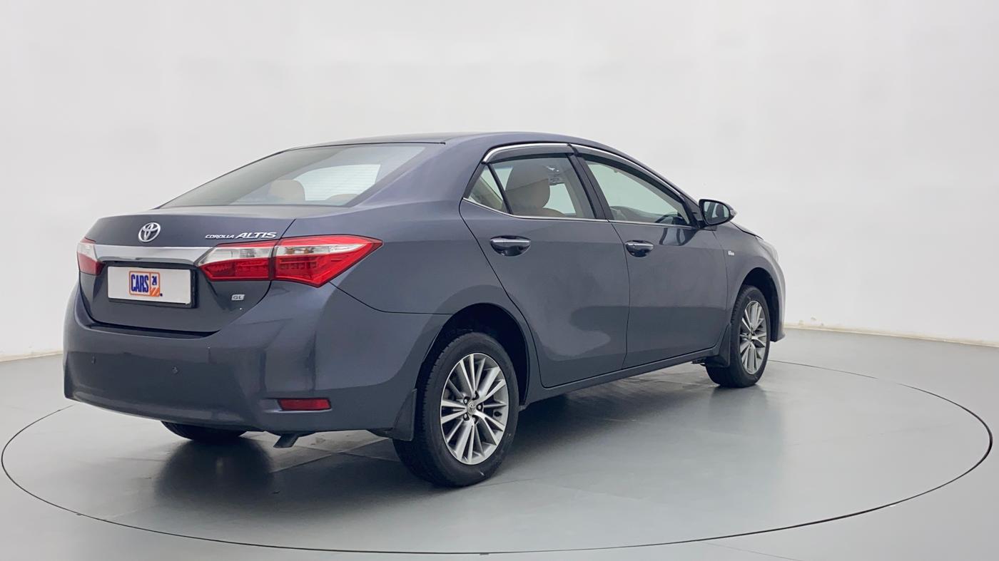 2015 Toyota Corolla Altis GL, Petrol, Manual, 79,321 km, Right Back Diagonal (45- Degree) View