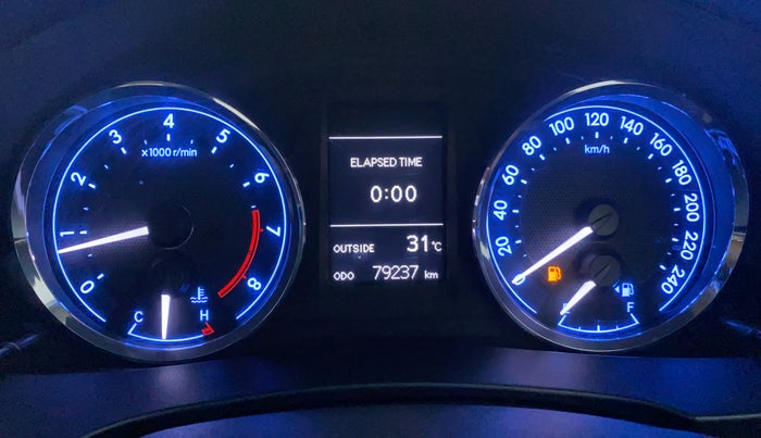 2015 Toyota Corolla Altis GL, Petrol, Manual, 79,321 km, Odometer View