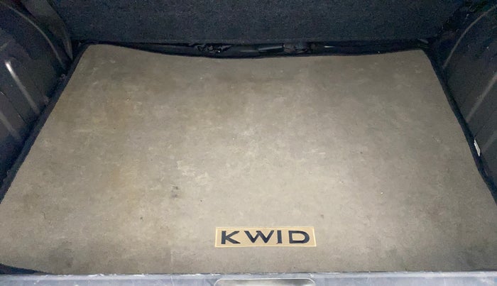 2017 Renault Kwid RXT 1.0 AMT, Petrol, Automatic, 58,057 km, Boot Inside