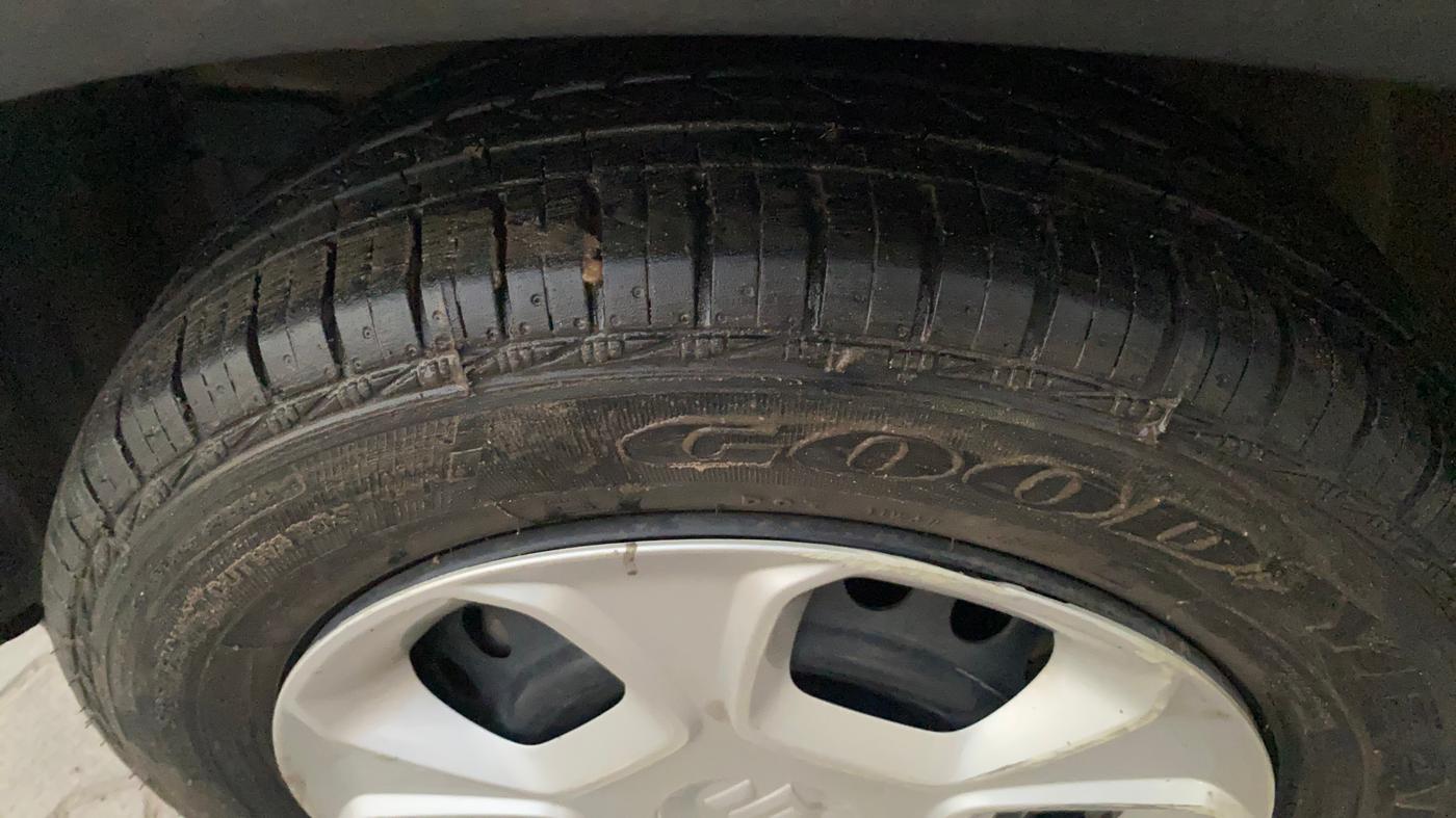 2019 Maruti S PRESSO VXI (O) AMT, Petrol, Automatic, 78,773 km, Left Front Tyre Tread