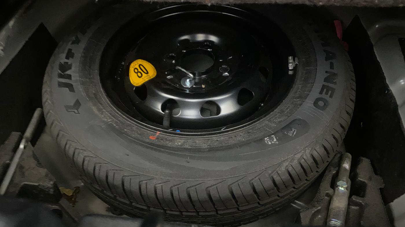 2022 Tata TIGOR XZ CNG, CNG, Manual, 66,934 km, Spare Tyre