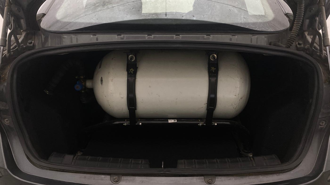 2022 Tata TIGOR XZ CNG, CNG, Manual, 66,934 km, Boot Inside