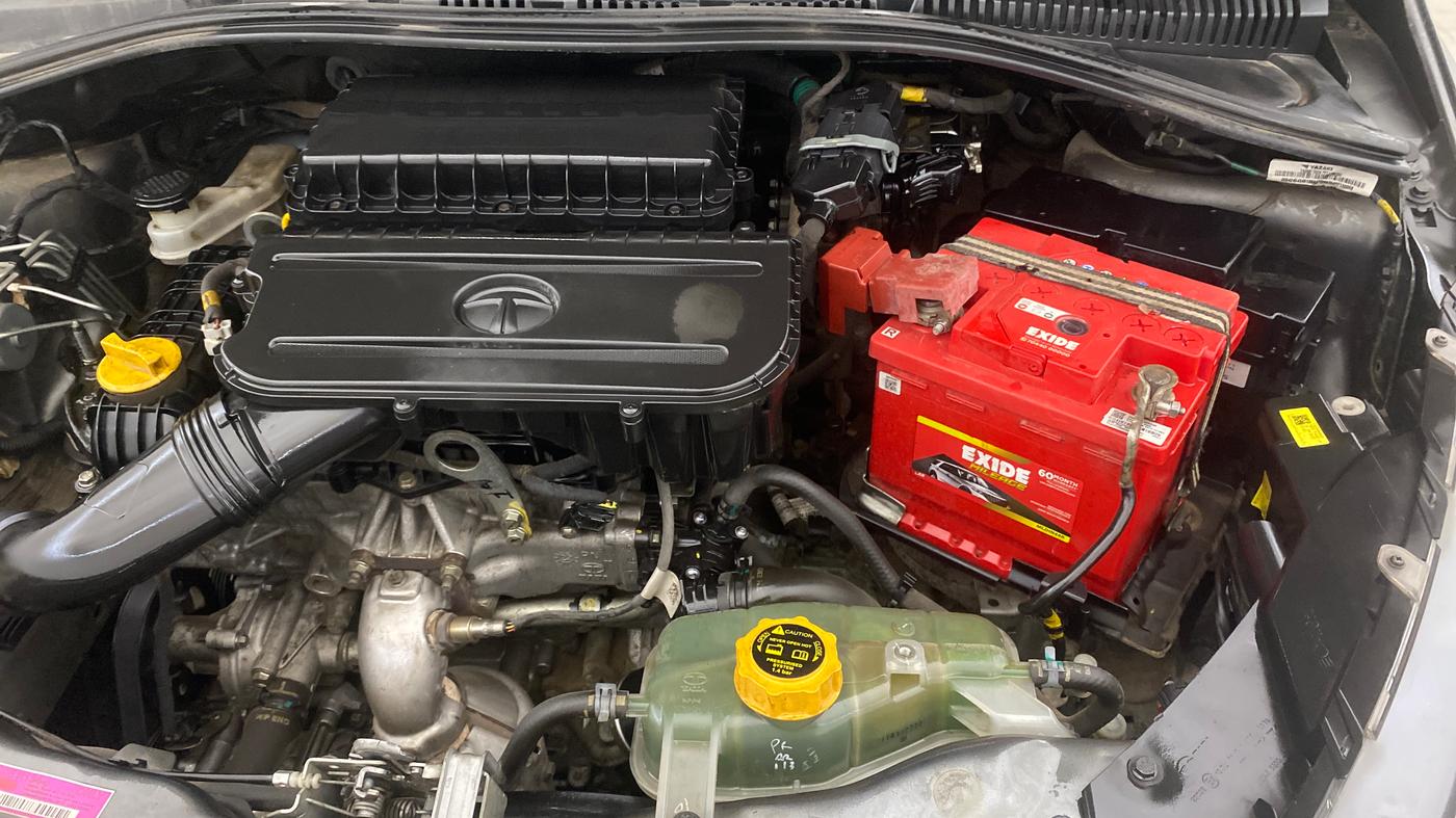 2022 Tata TIGOR XZ CNG, CNG, Manual, 66,934 km, Engine View - Left