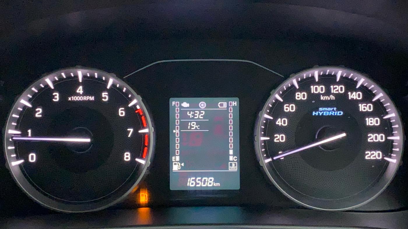 2022 Maruti BREZZA VXI SMART HYBRID, Petrol, Manual, 16,508 km, Odometer Image